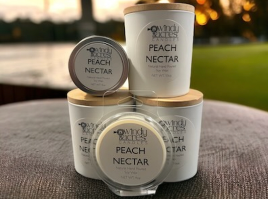 Peach Nectar - Soy Home Fragrance Products