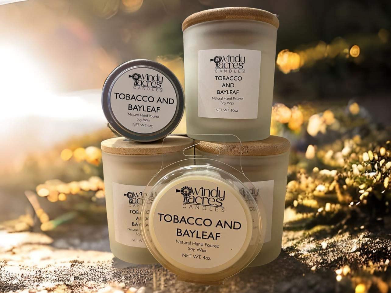 Tobacco and Bayleaves - Soy Home Fragrance Products