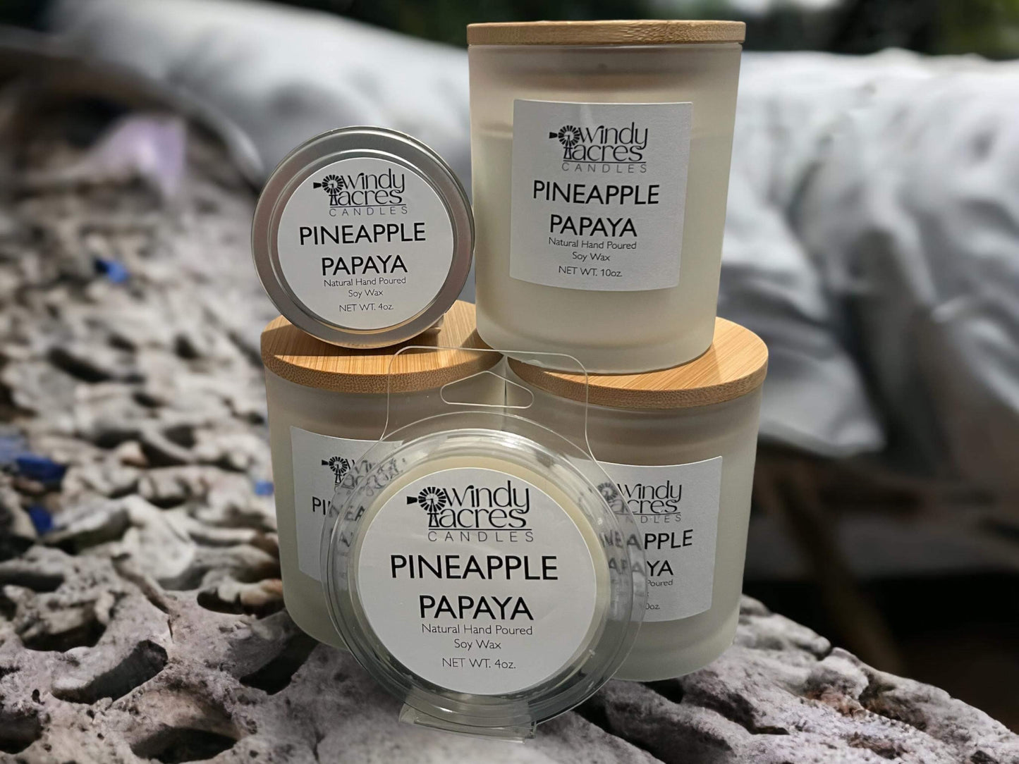 Pineapple and Papaya - Soy Home Fragrance Products