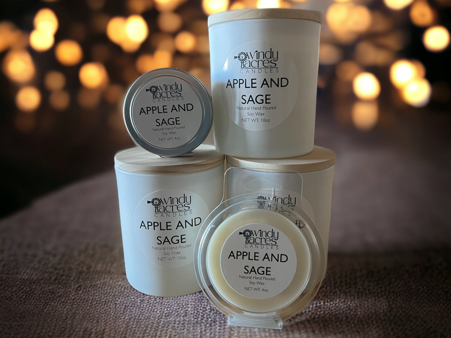 Apple and Sage - Soy Home Fragrance Products