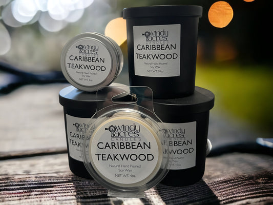 Caribbean Teakwood -  Soy Home Fragrance Products