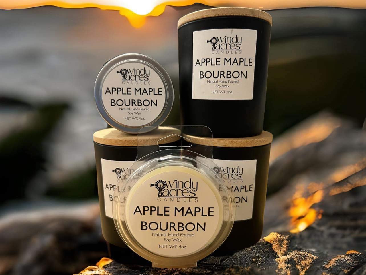 Apple Maple Bourbon - Soy Home Fragrance Products