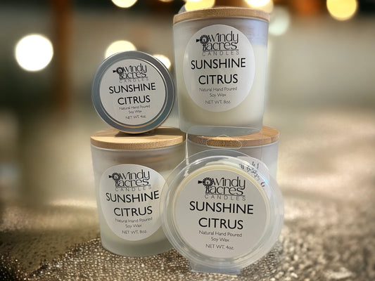 Sunshine Citrus - Soy Home Fragrance Products